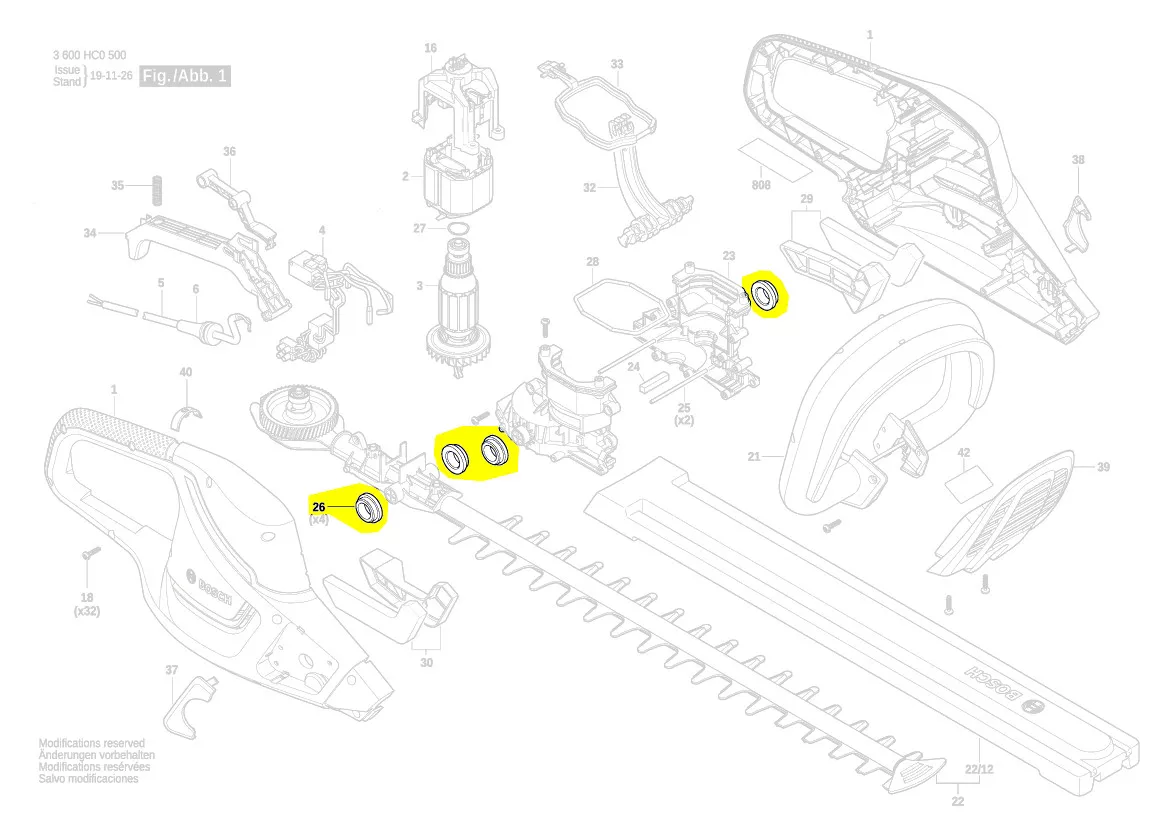 Support réf. 1 600 A01 3GT Bosch